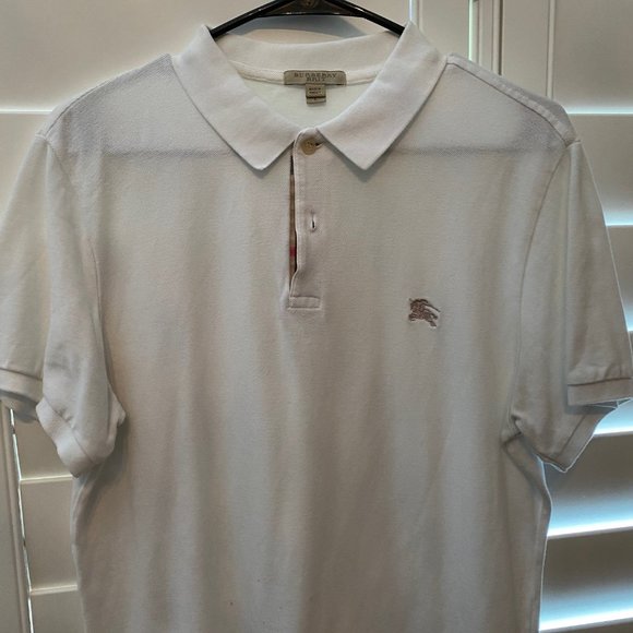 Burberry Brit Mens Polo Shirt Size L - Picture 1 of 5